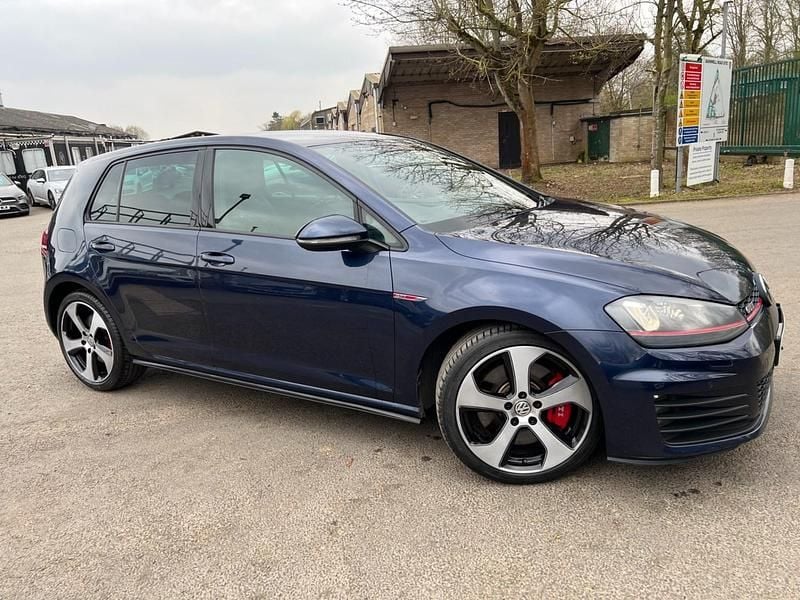 Used VW Golf VII GTI 2014 Blue Hatchback