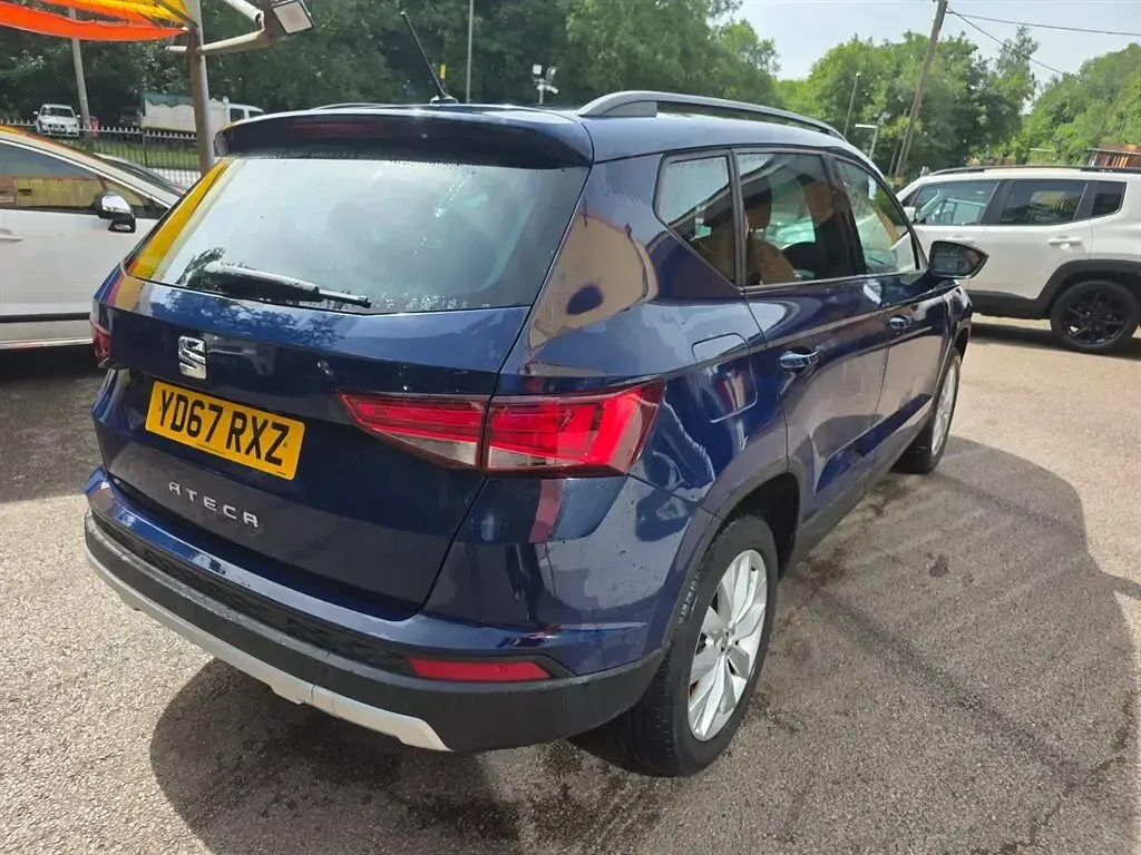 Used Seat Ateca Ecomotive 115 HP (84 kW) 2017 Blue SUV