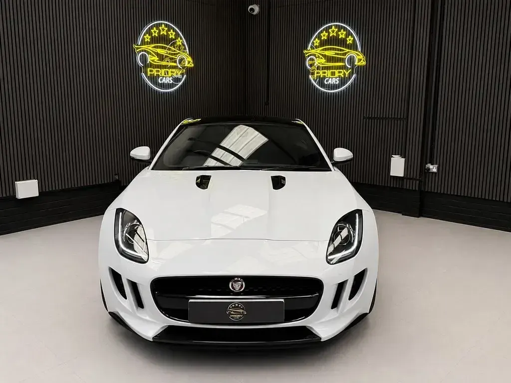 Used Jaguar F-Type Supercharged 2015 White Coupe
