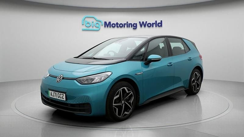 Used VW ID.3 Pro Performance 150 kW (204 HP) 2021 Turquoise Hatchback