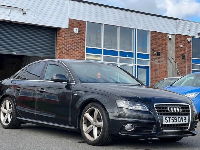 Black Used 2009 Audi A4 S-Line Sedan | £4,995 (Fair price) - Image 1/4