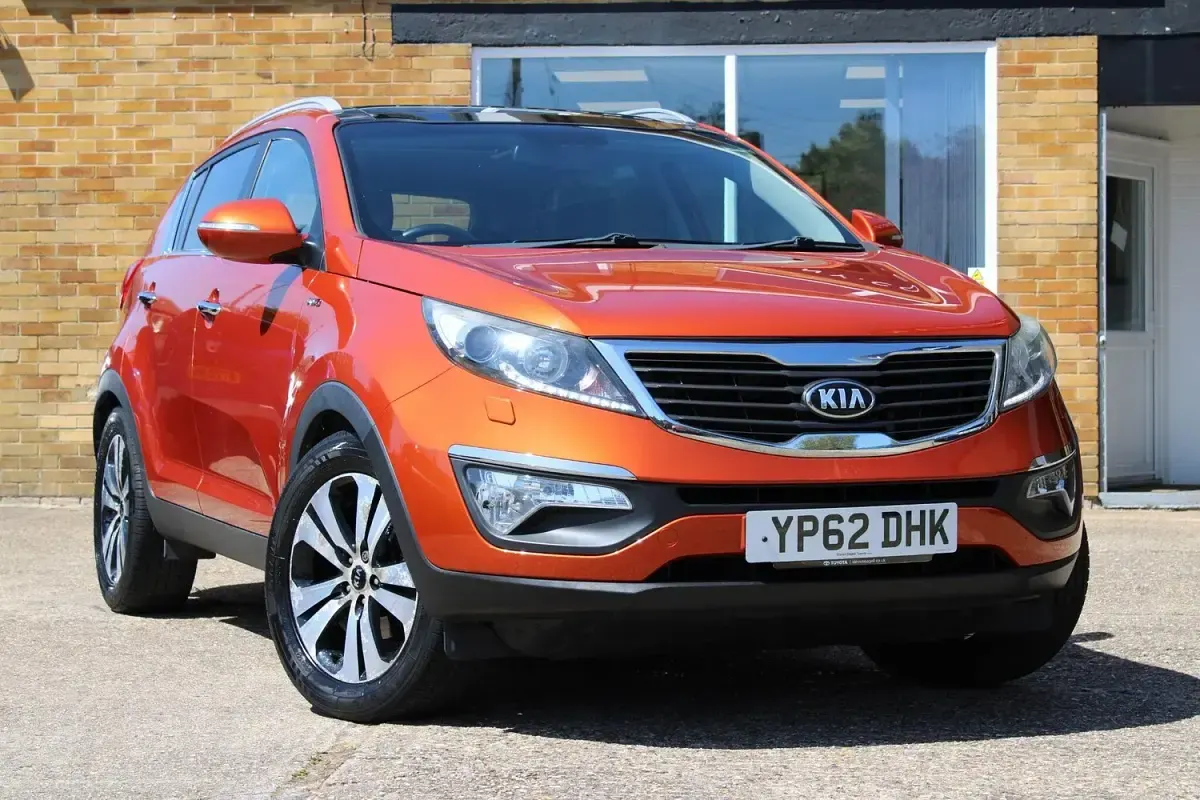 Used Kia Sportage 2012 Orange SUV