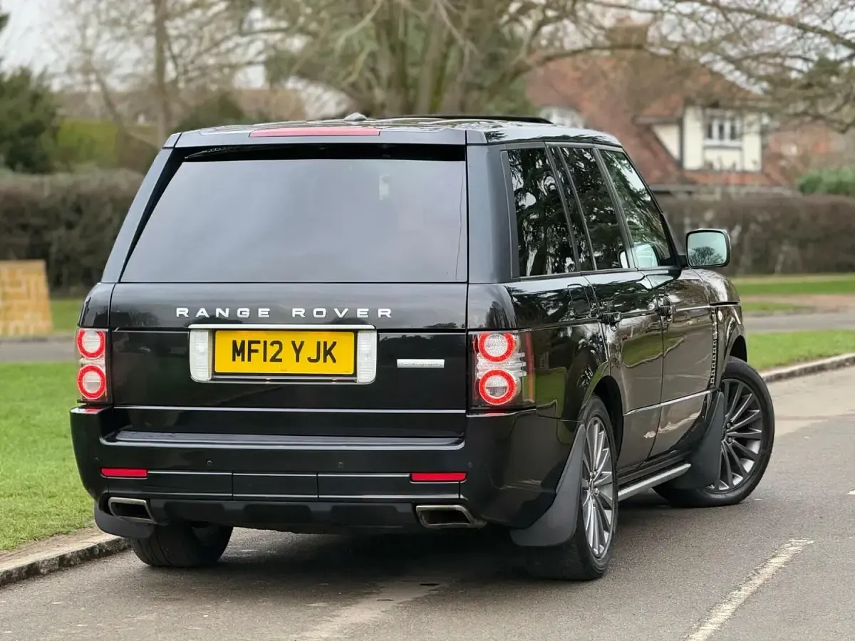 Used Land Rover Range Rover Autobiography 2012 Black SUV