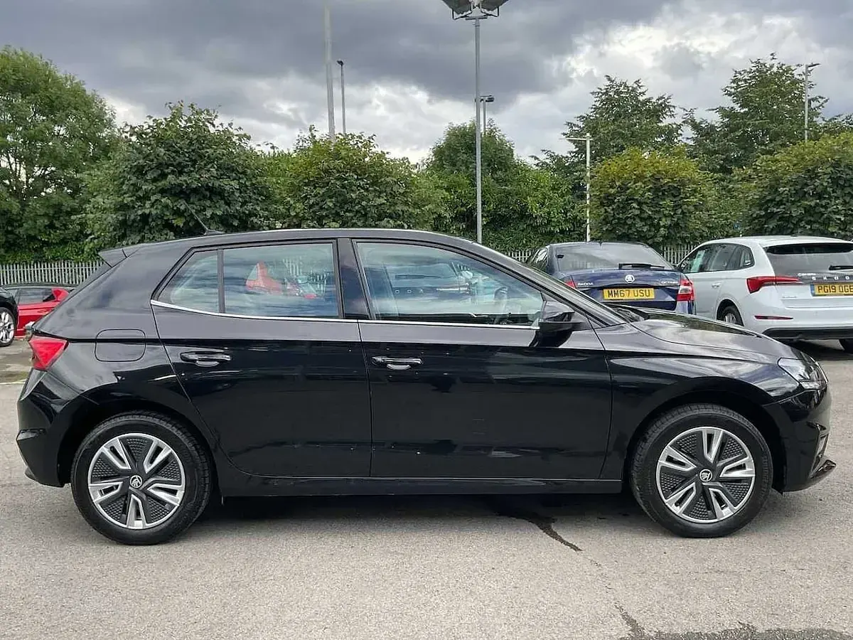 Used Skoda Fabia SE L 81 HP (59 kW) 2023 Black Hatchback