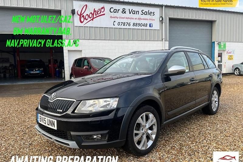 Used Skoda Octavia Scout Scout 4x4 184 HP (135 kW) 2015 Estate