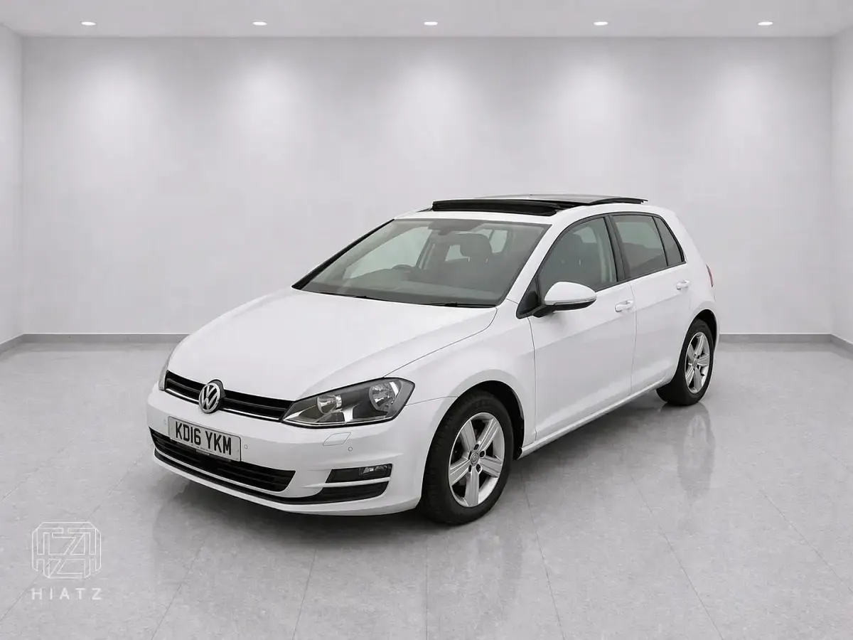 Begagnad VW Golf VII Edition 110 HK (80 kW) 2016 Vit Halvkombi
