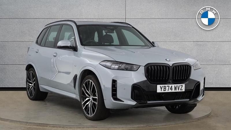 Grey Used 2024 BMW X5 M Sport SUV | £65,950 (Expensive) - Image 1/4