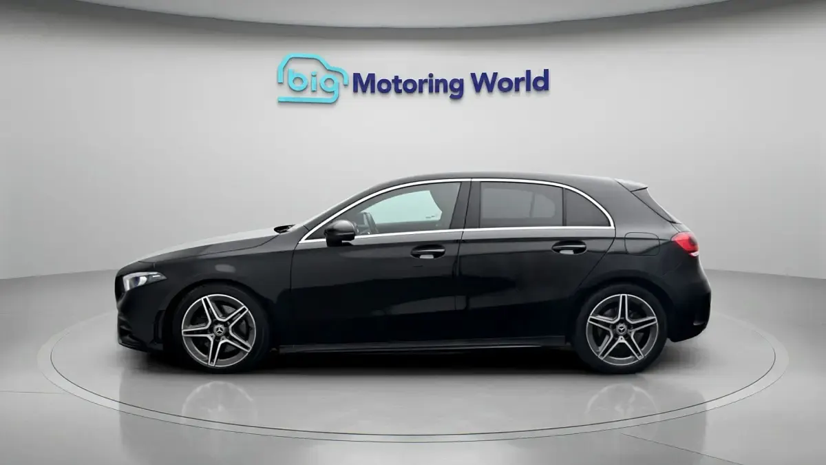 Used Mercedes A220 AMG line 190 HP (139 kW) 2020 Black Hatchback