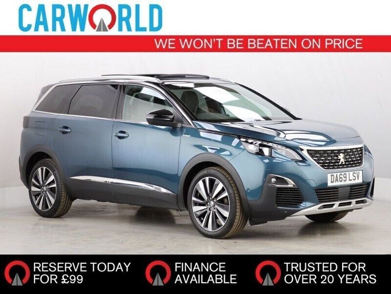 Green Used 2019 Peugeot 5008 Premium MPV | £15,990 (Fair price) - Image 1/3