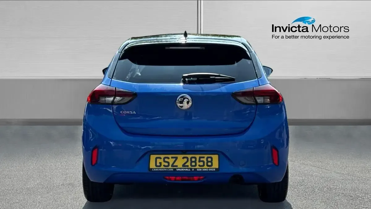 Used Vauxhall Corsa Edition 75 HP (55 kW) 2022 Voltaic blue metallic Hatchback