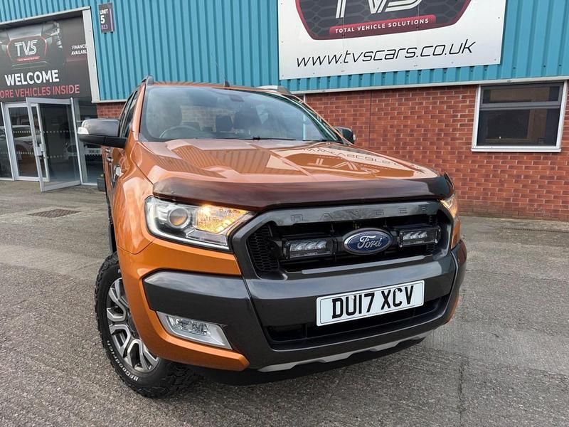 Used Ford Ranger Wildtrack 200 HP (147 kW) 2017 Orange Pickup