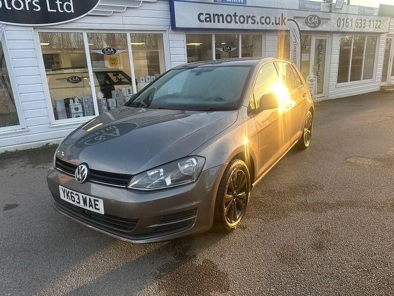 Used VW Golf VII SE 105 HP (77 kW) 2013 Grey Hatchback
