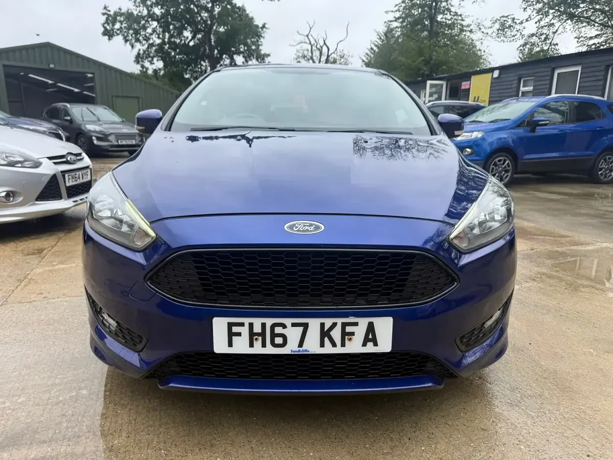 Used Ford Focus ST-Line 2018 Blue Hatchback