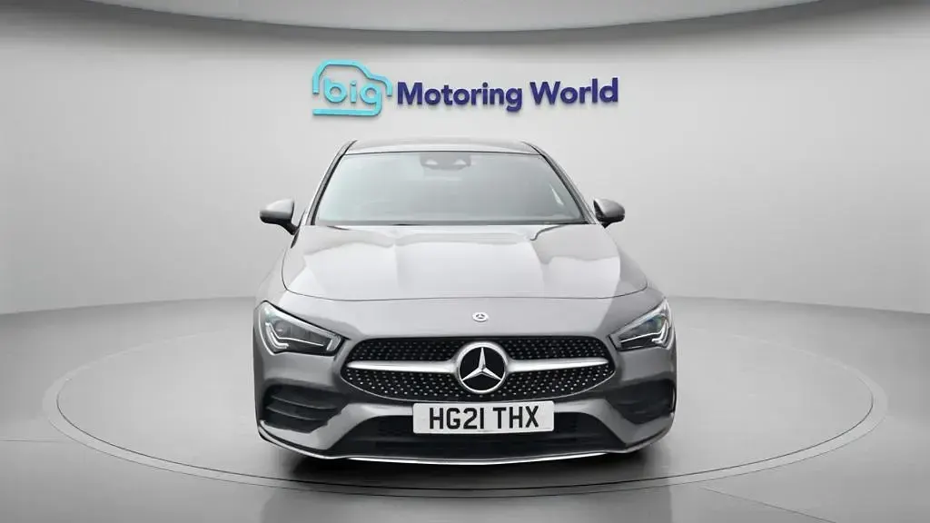Used Mercedes CLA180 AMG line 136 HP (100 kW) 2021 Grey Coupe