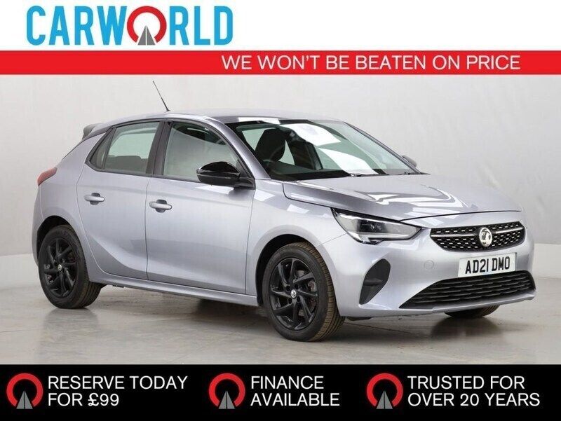 Grey Used 2021 Vauxhall Corsa S Hatchback | £12,290 (Good price) - Image 1/3