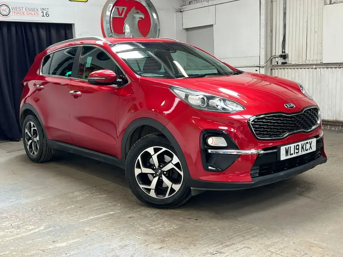 Used Kia Sportage 177 HP (130 kW) 2019 Red SUV
