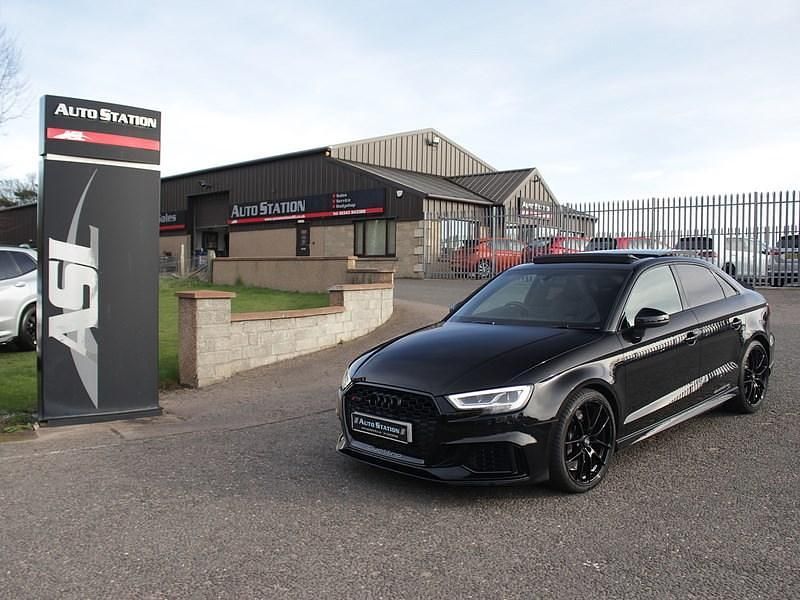 Used Audi RS3 Sport 400 HP (294 kW) 2019 Black Sedan