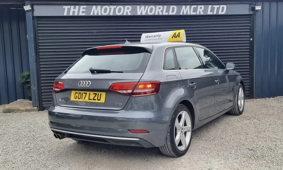 Used Audi A3 Sport 150 HP (110 kW) 2017 Grey Hatchback