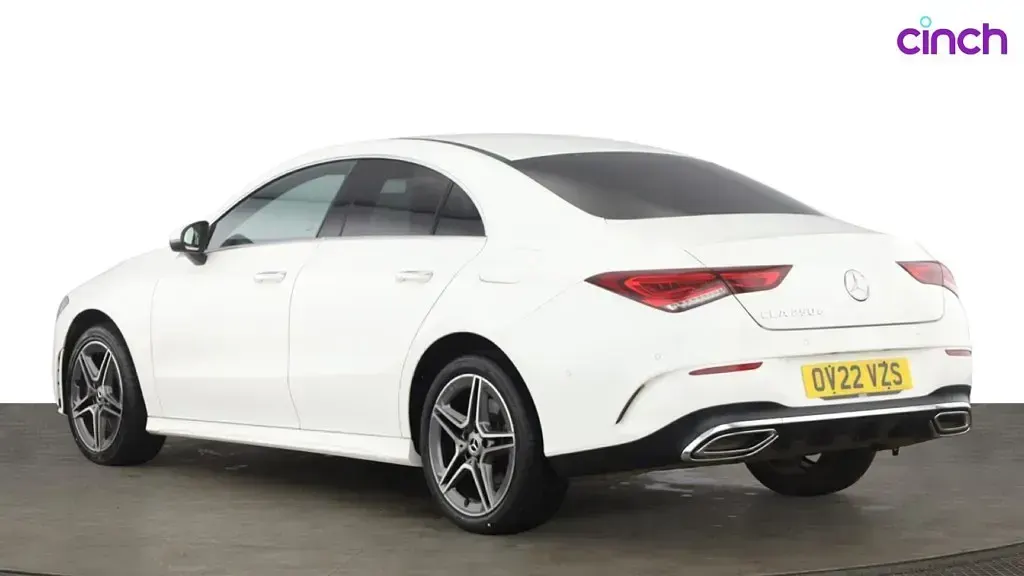 Used Mercedes CLA250 AMG Line Premium 2022 White Coupe