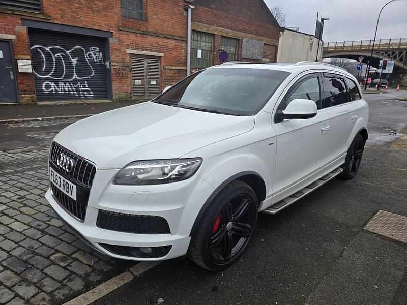 Used Audi Q7 S-line plus 245 HP (180 kW) 2013 White SUV