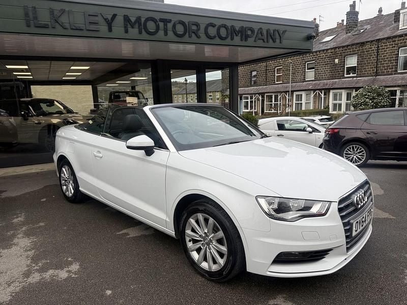 Used Audi A3 Cabriolet 2014 White Cabriolet