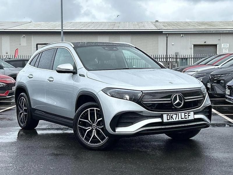 Silver Used 2021 Mercedes EQA250 AMG line SUV | £20,913 (Fair price) - Image 1/4