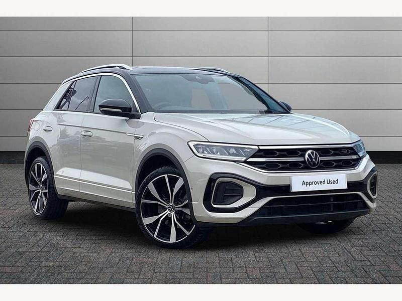 Grey Used 2022 VW T-Roc R-line SUV | £24,393 (Fair price) - Image 1/4