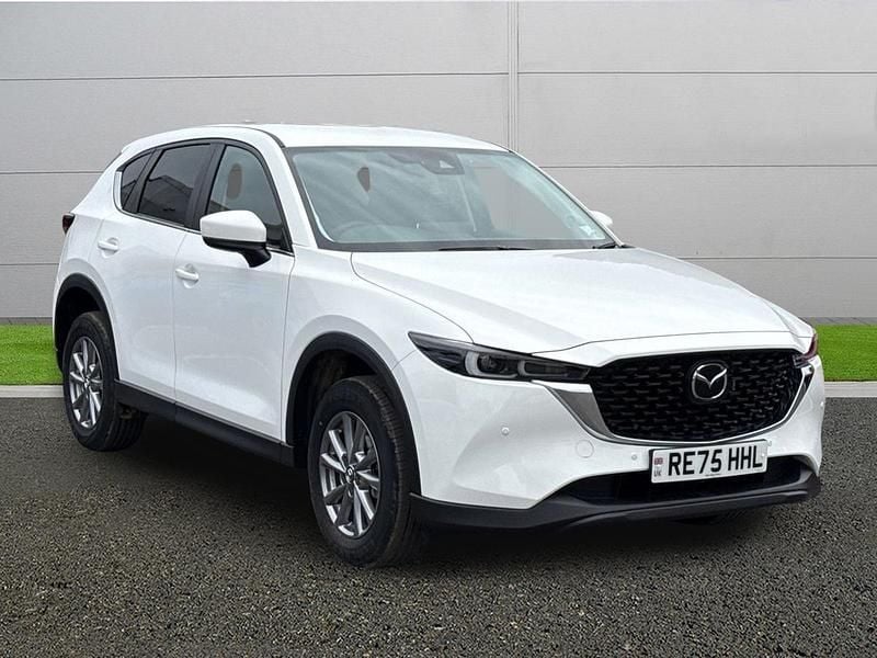 White New 2025 Mazda CX-5 Center-Line SUV | £23,889 (Super price) - Image 1/4