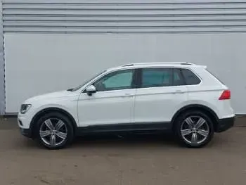 Używany VW Tiguan Match 150 KM (110 kW) 2019 Biały SUV