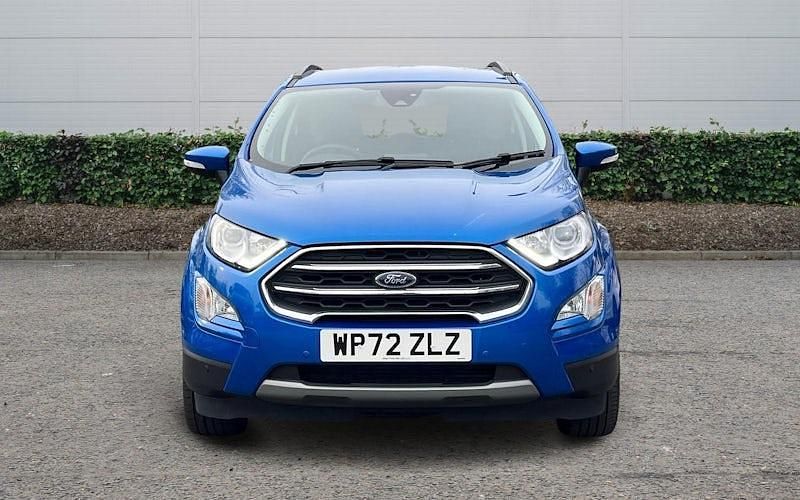 Used Ford Ecosport Titanium 125 HP (91 kW) 2022 Blue SUV
