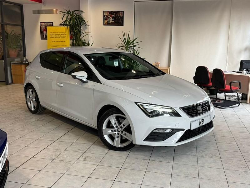 Used Seat Leon FR 184 HP (135 kW) 2017 White Hatchback