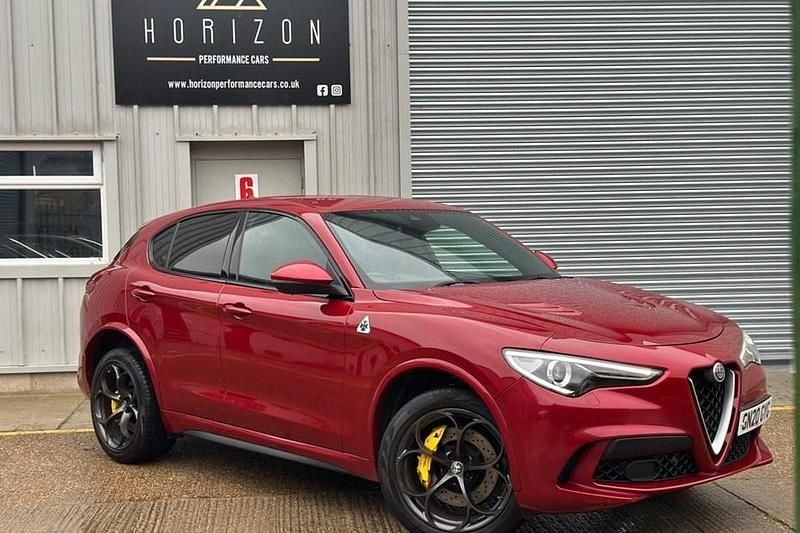Red Used 2020 Alfa Romeo Stelvio Quadrifoglio SUV | £35,995 (Good price) - Image 1/1