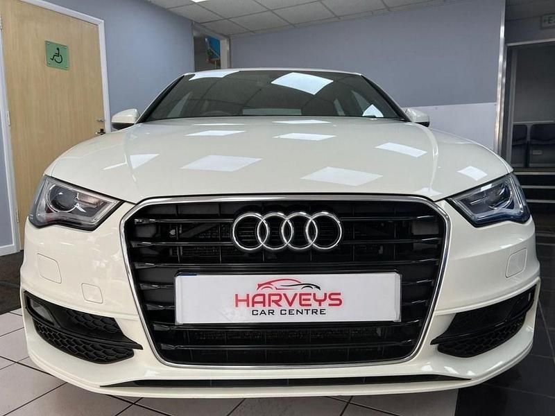 Used Audi A3 S-Line 2013 White Hatchback