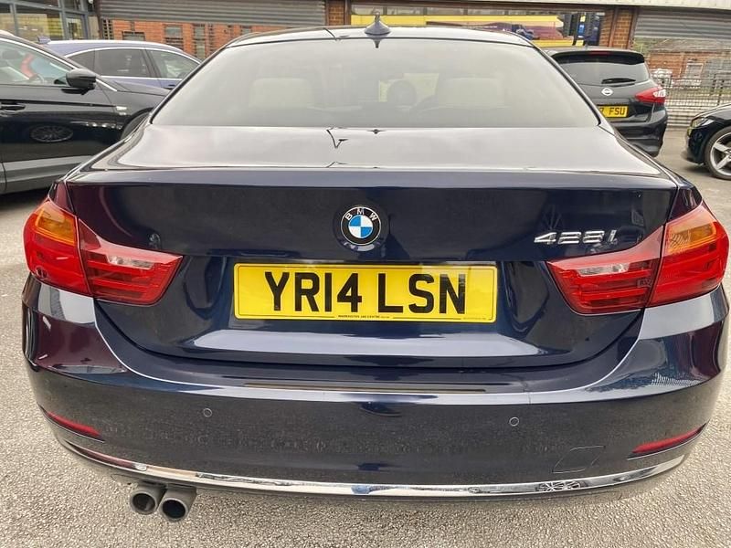 Used BMW 428 Luxury Line 2014 Blue Coupe