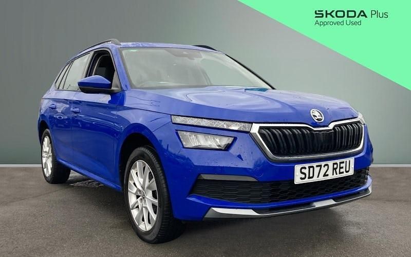 Used Skoda Kamiq SE 95 HP (69 kW) 2023 Blue SUV