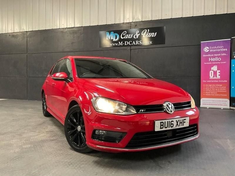 Used VW Golf VII R-line 150 HP (110 kW) 2016 Red Hatchback