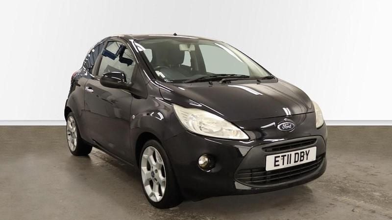 Black Used 2011 Ford Ka Titanium Hatchback | £995 (Super price) - Image 1/4