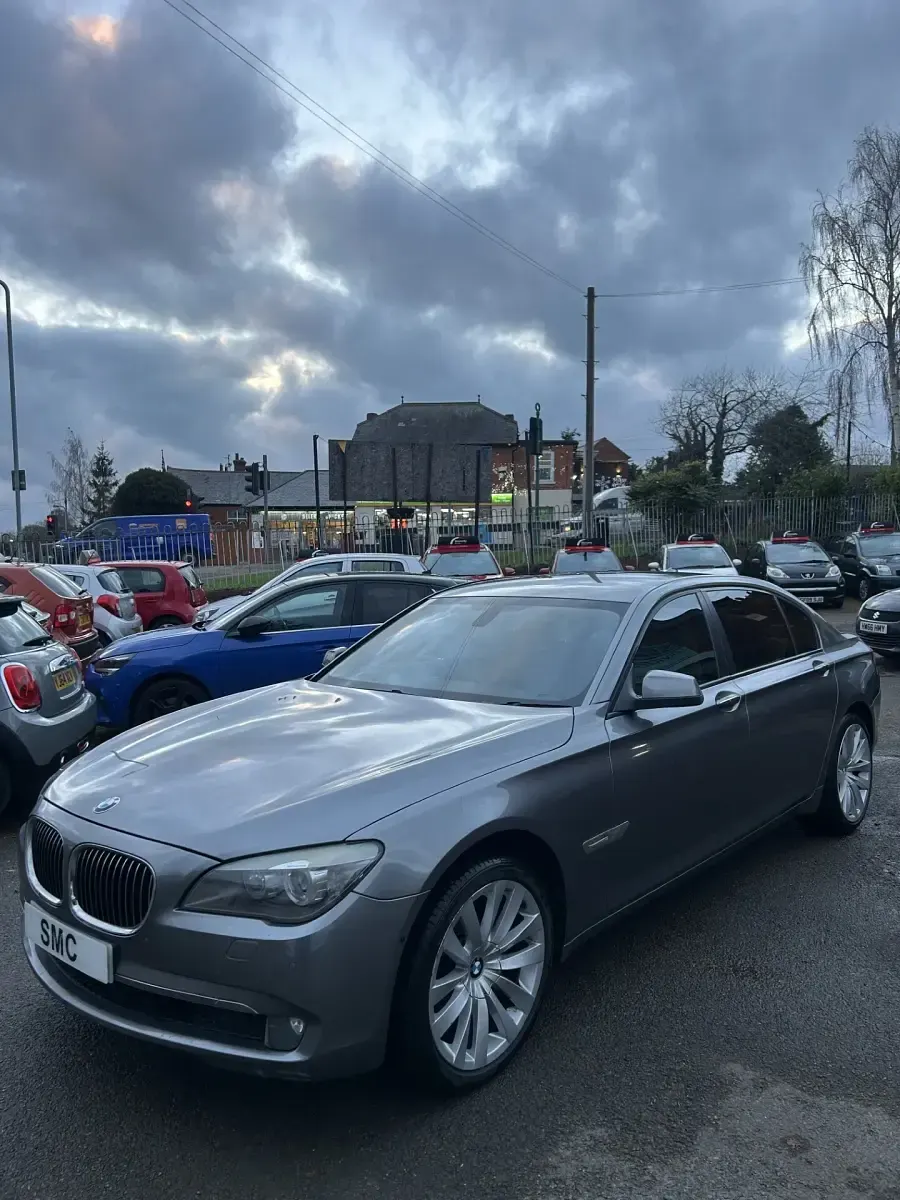 Used BMW 730L 2009 Grey Sedan