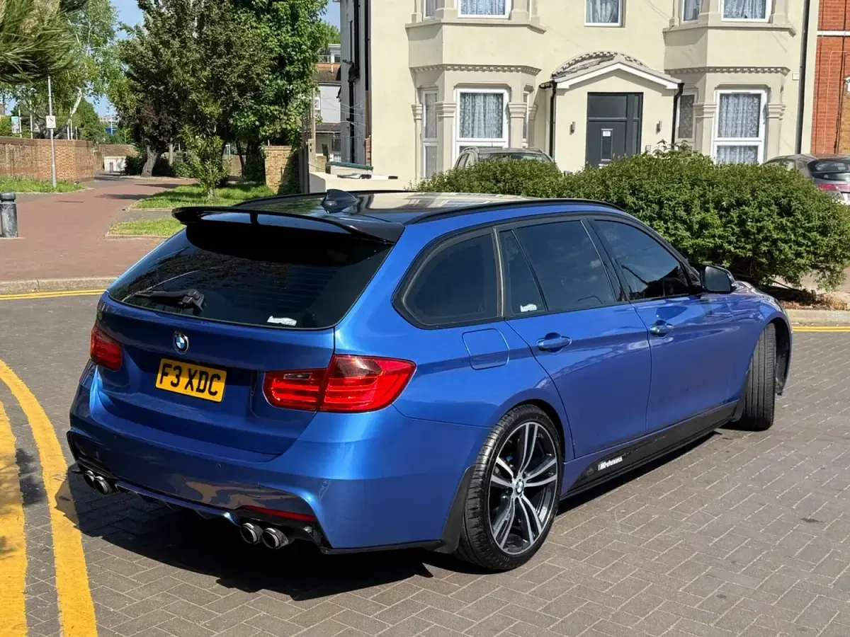 Used BMW 335 M Sport 380 HP (279 kW) 2014 Blue Estate