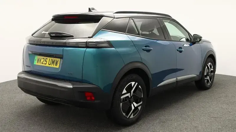 New Peugeot e-2008 GTi 2025 Obsession blue SUV