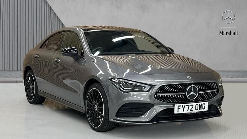 Grey Used 2022 Mercedes CLA250e AMG Line Premium Plus Sedan | £25,480 (Fair price) - Image 1/4