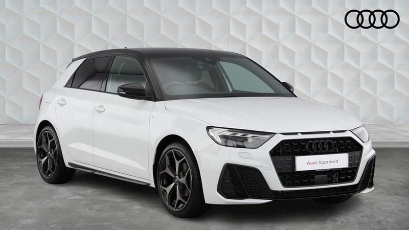 Used Audi A1 Sportback Black Edition 150 HP (110 kW) 2025 Glacier white Hatchback