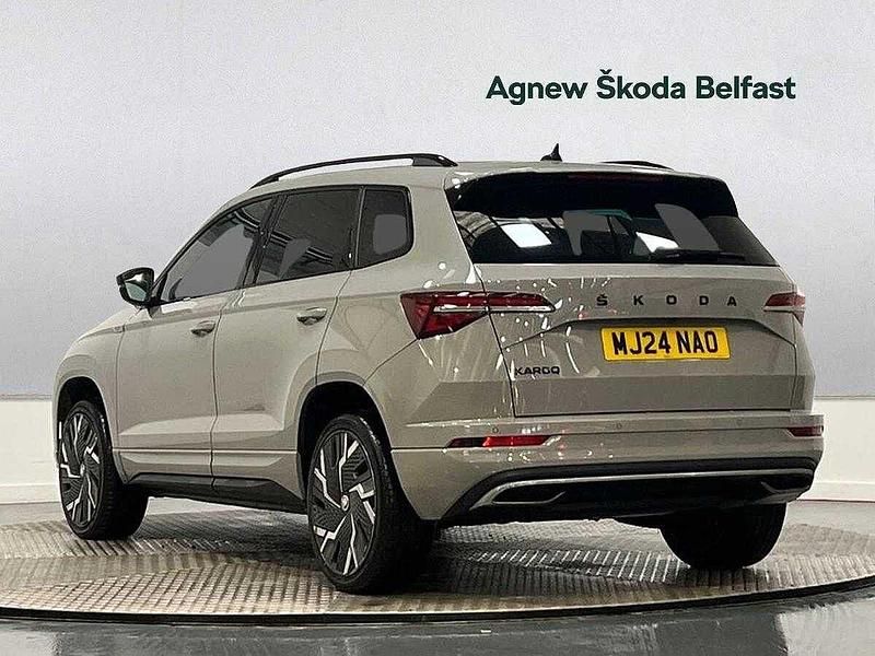 Used Skoda Karoq SportLine 110 HP (80 kW) 2024 Meteor grey SUV