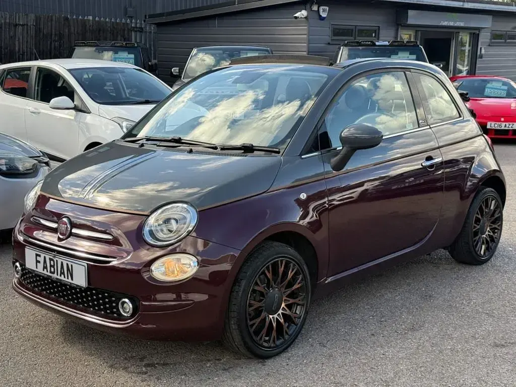 Used Fiat 500C Collezione 69 HP (50 kW) 2019 Grey Cabriolet