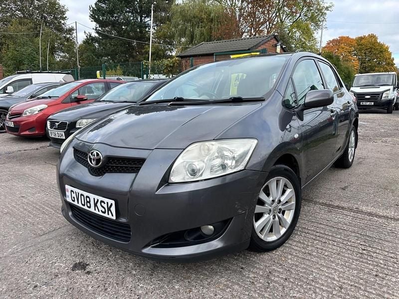 Grey Used 2008 Toyota Auris Hatchback | £1,495 (Good price) - Image 1/4