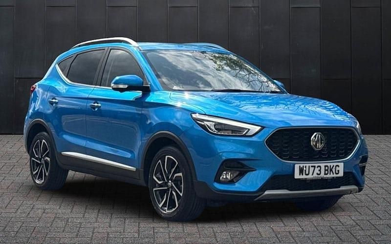 Blue Used 2023 MG ZS Exclusive Sedan | £15,137 (Fair price) - Image 1/3