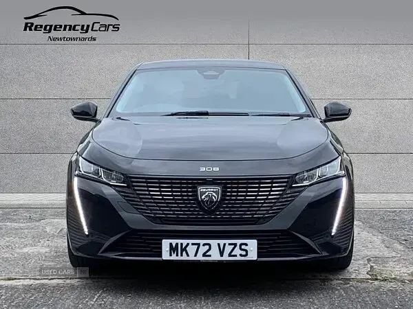 Used Peugeot 308 Allure Premium 129 HP (94 kW) 2022 Black Hatchback