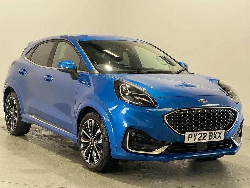 Blue Used 2022 Ford Puma ST-Line SUV | £18,499 (Fair price) - Image 1/4