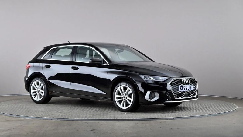 Black Used 2022 Audi A3 Comfort Hatchback | £17,798 (Fair price) - Image 1/4