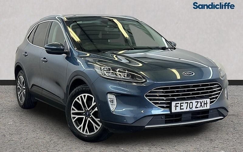 Used Ford Kuga Titanium 120 HP (88 kW) 2020 Blue SUV